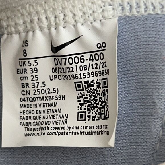 Nike Blazer Suede Retro Sneakers DV7006-400 Women 8 US Trainers High Top - Picture 8 of 9